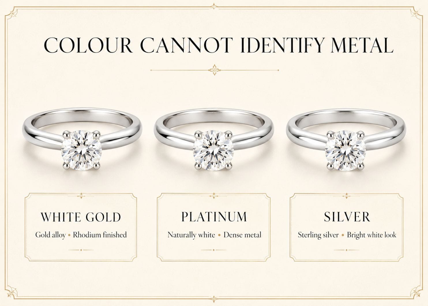 How to Check the Metal Used in Diamond Jewellery